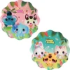 8 assiettes en carton - Diamètre 23 cm - Bangoberry ® - Modèle Aléatoire