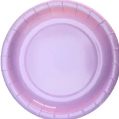 10 assiettes en carton - Diamètre 22 cm - Couleur au choix