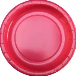 10 assiettes en carton - Diamètre 22 cm - Couleur au choix