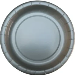 10 assiettes en carton - Diamètre 22 cm - Couleur au choix