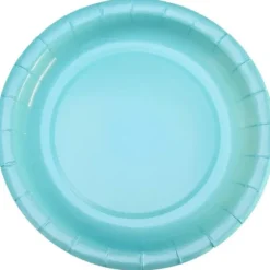 10 assiettes en carton - Diamètre 22 cm - Couleur au choix