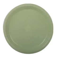 10 Assiettes en Carton Recyclable - 18 cm - Couleur au Choix