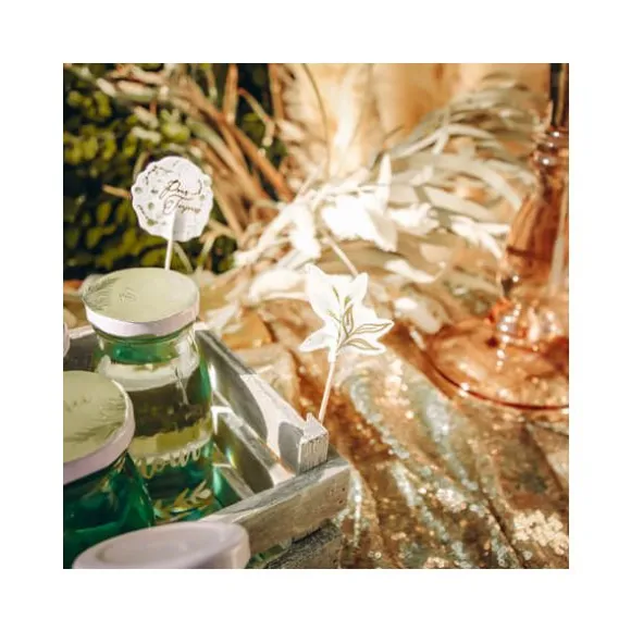 Assortiment de 12 Pics - Collection Sauge Green
