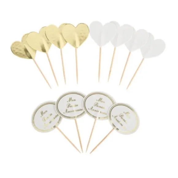 Assortiment de 12 Pics - Mon Premier Anniversaire