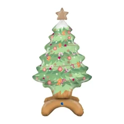 Ballon Aluminium à forme - Sapin de Noël