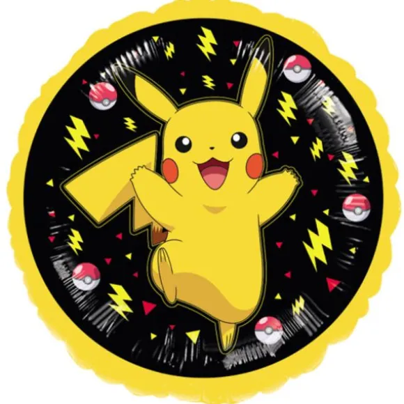 Ballon en aluminium arrondi - Diamètre 43 cm - Pokémon™