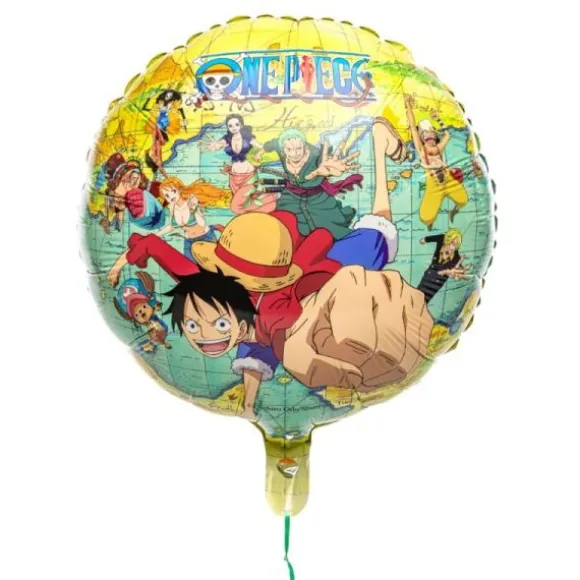 Ballon en aluminium arrondi - Diamètre 43 cm - One Piece ®