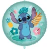 Ballon en aluminium arrondi - Stitch à Hawaï - Diamètre 46 cm - Stitch™