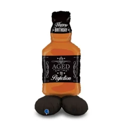 Ballon en Aluminium - Bouteille de whisky pour anniversaire - 54 x 127 cm