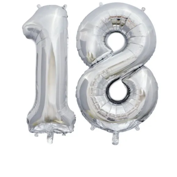 Ballon en aluminium en forme de rond - 45 cm - Couleur au choix