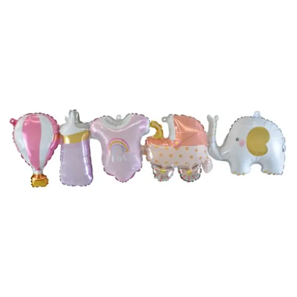 Ballon en aluminium en forme d'étoile - 48 cm - Couleur au choix