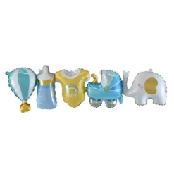 Ballon en aluminium en forme d'étoile - 48 cm - Couleur au choix
