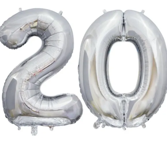 Ballon en aluminium en forme d'étoile - 48 cm - Couleur au choix