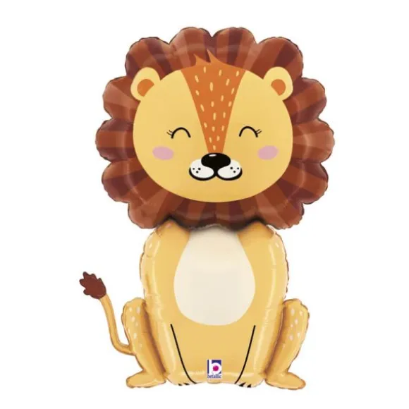 Ballon en Aluminium - Jungle Lion - 56 x 79 cm
