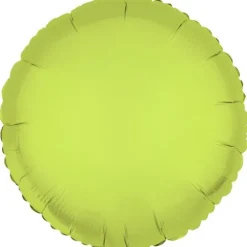 Ballon fluo en aluminium arrondi - Diamètre 43 cm - Couleur au choix