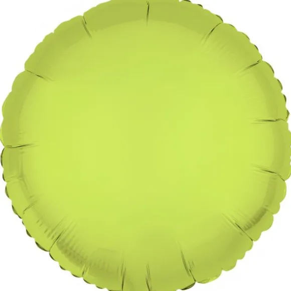 Ballon fluo en aluminium arrondi - Diamètre 43 cm - Couleur au choix