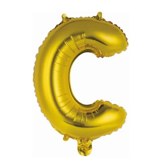 Ballon Métallique à Air - Argent - 40 à 45 cm - Chiffre au Choix
