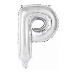 Ballon Métallique à Air - Argent - 40 à 45 cm - Chiffre au Choix