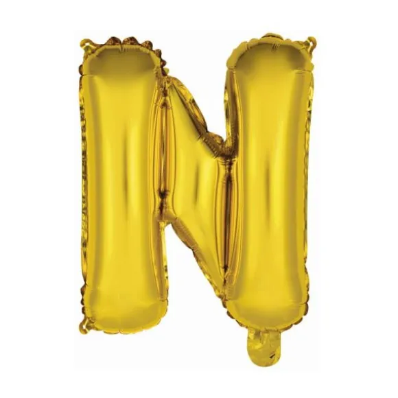 Ballon Métallique à Air - Argent - 40 à 45 cm - Chiffre au Choix