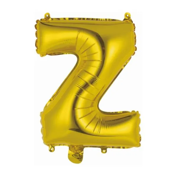 Ballon Métallique à Air - Argent - 40 à 45 cm - Chiffre au Choix