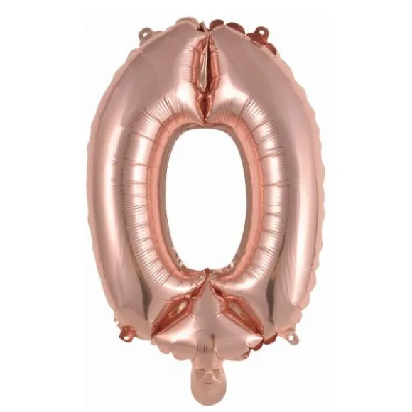 Ballon Métallique à Air - Argent - 40 à 45 cm - Chiffre au Choix
