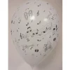 8 Ballons Notes de Musique