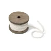 Bobine de ruban tressé 3m - Blanc