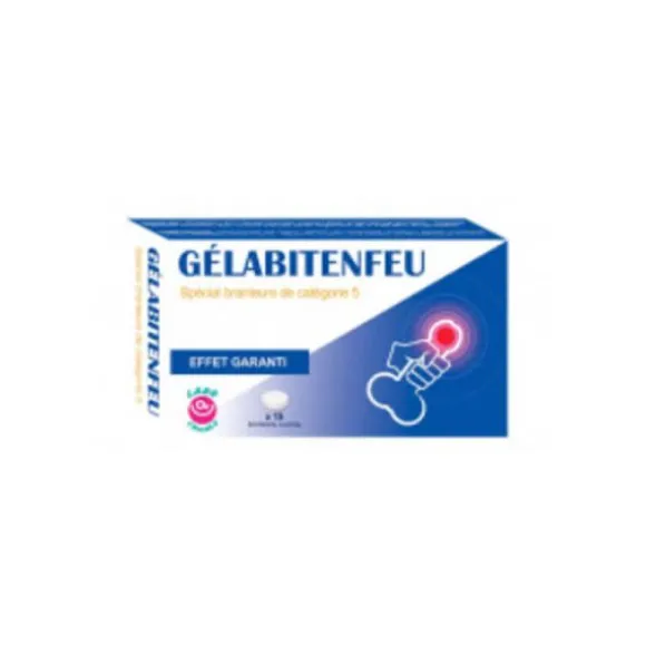 Boîte de Médicaments Bonbons Humoristiques " Gélabitenfeu "