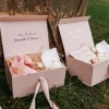 Boîte Veux-tu être ma Demoiselle d'Honneur ? - Blush et Or