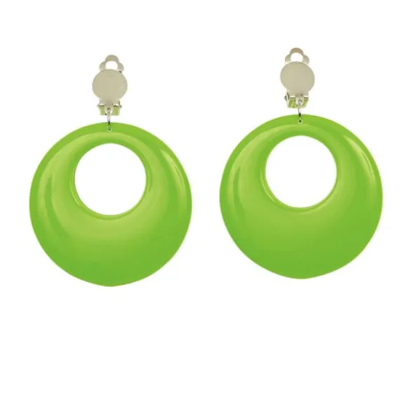 Boucles d'oreilles Flash fluo - Couleur au choix