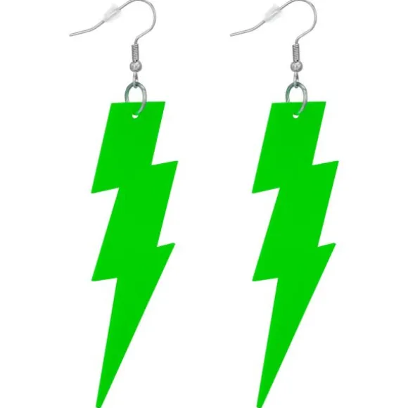 Boucles d'oreilles Flash fluo - Couleur au choix