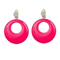 Boucles d'oreilles Flash fluo - Couleur au choix