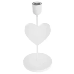 Bougeoir en forme de cœur pour la Saint-Valentin