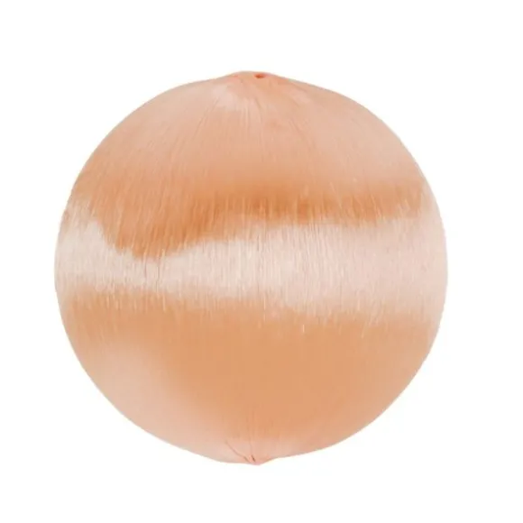 10 Boules de Fil Scintillant - Corail