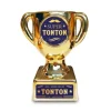 Cadeau Trophée Doré - Super Tonton