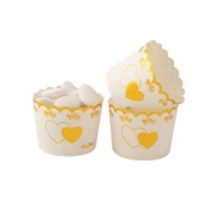 20 Caissettes à Cupcake - Liberty Or