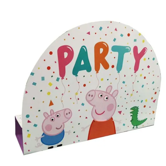 8 cartons d'invitation Peppa Pig™