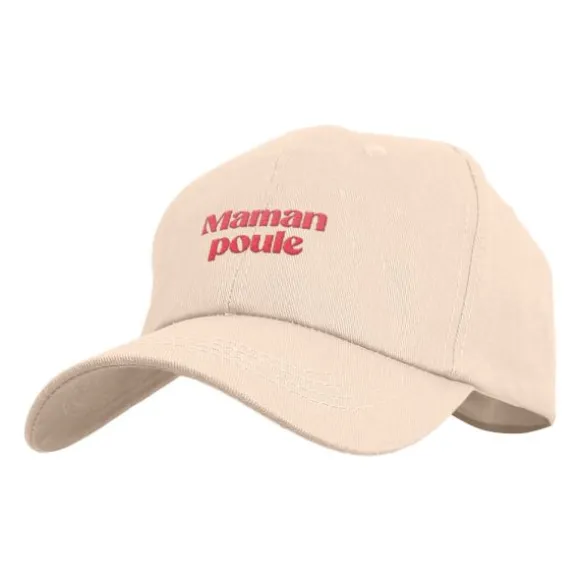 Casquette brodée "Maman Poule" - Collection Maman d'Amour