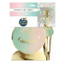 Centre de table - Fille ou Garçon ? - Collection Gender Reveal