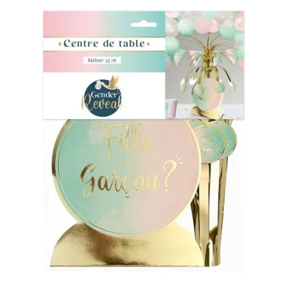 Centre de table - Fille ou Garçon ? - Collection Gender Reveal