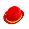 Chapeau melon rouge de clown