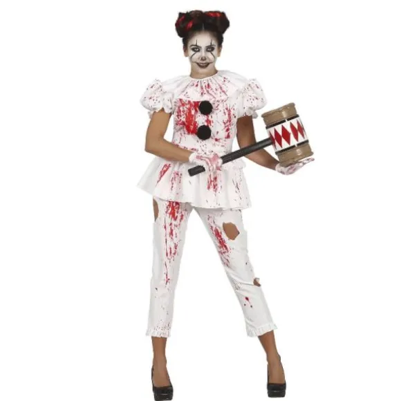 Chapeau melon rouge de clown