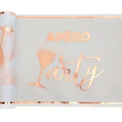 Chemin de table - Apéro Party Rose Gold - 5 m