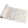 Chemin de table d'automne - Coton - Feuilles en or - 28 cm x 3 m