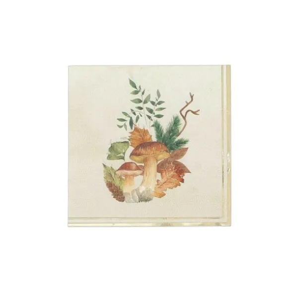 Chemin de table en tissu - 28 cm x 3 m - Collection Promenade d'Automne