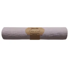 Chemin de table Fourrure - 28 cm x 3 m - Couleur Blanc