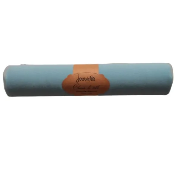 Chemin de table Fourrure - 28 cm x 3 m - Couleur Blanc