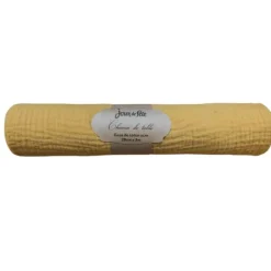 Chemin de table Fourrure - 28 cm x 3 m - Couleur Blanc