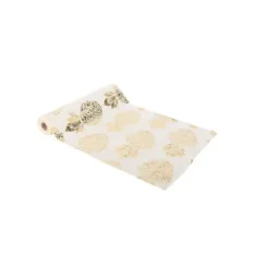Chemin de table pailleté - 15 cm x 1,40 m - Couleur au choix