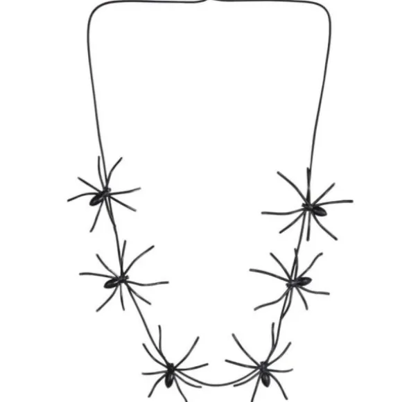 Collier Araignées - Noir
